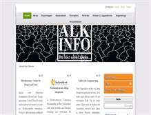 Tablet Screenshot of alk-info.com